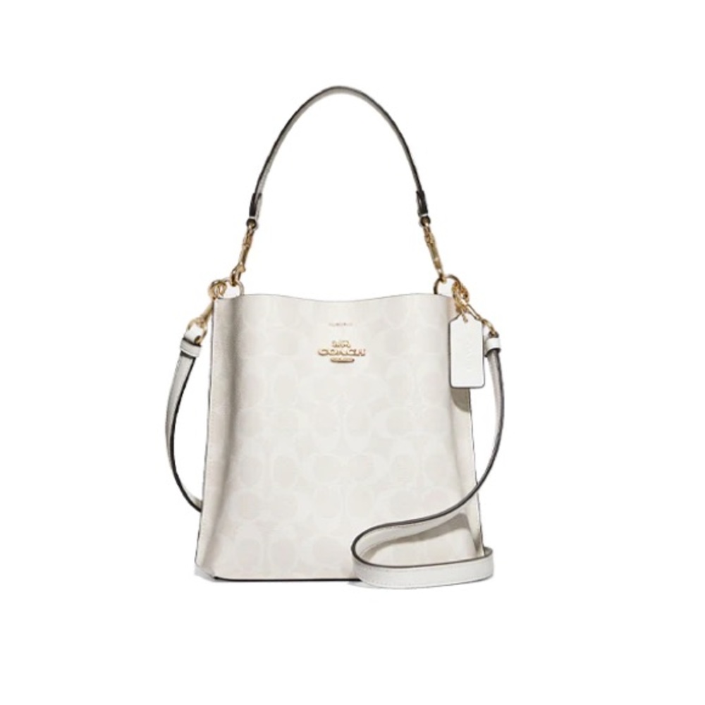 Coach Mollie Bucket Bag 22 In Signature Canvas